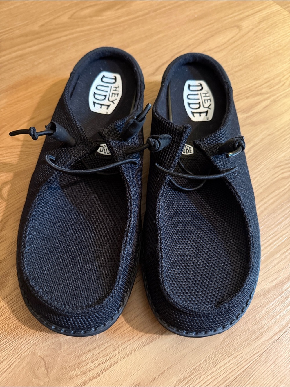 Hey Dude Women’s Wendy Slip Mono Black  Loafers